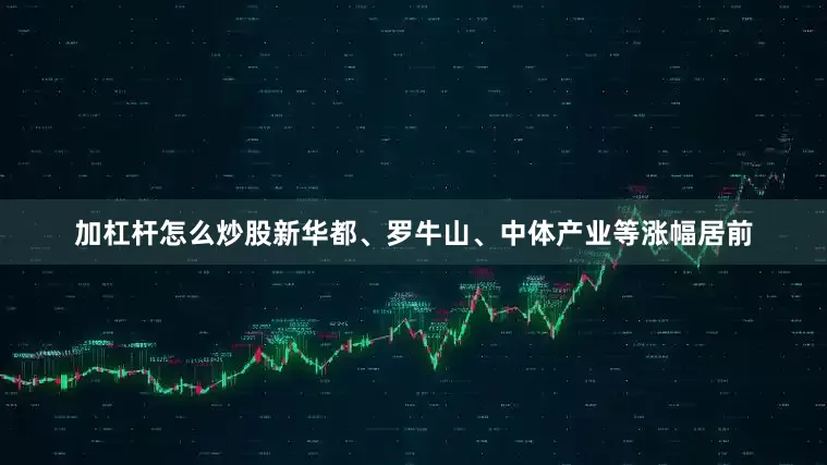 加杠杆怎么炒股新华都、罗牛山、中体产业等涨幅居前