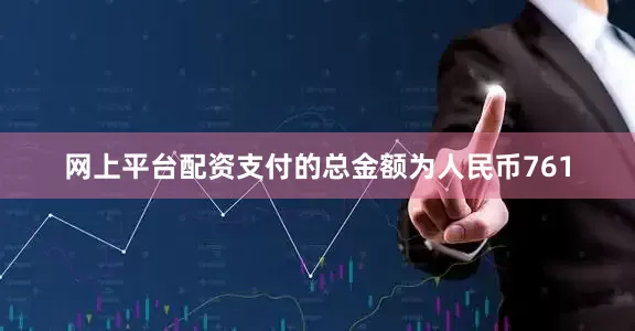 网上平台配资支付的总金额为人民币761